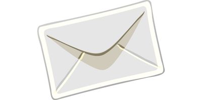 Envelope icon representing letter writing workshop for community engagement.